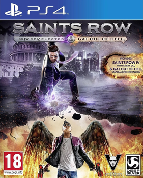 Гра PS4 Saints Row IV Re-Elected: Gat Out of Hell (Blu-ray диск) (4020628857080)