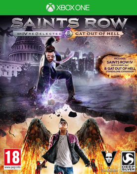 Гра Xbox One Saints Row IV Re-Elected: Gat Out of Hell (Blu-ray диск) (4020628857493)
