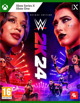 Гра Xbox Series X / Xbox One WWE 2K24 Deluxe Edition (Blu-ray диск) (5026555368902)