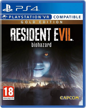 Гра PS4 Resident Evil VII Biohazard (7) Gold Edition (Blu-ray диск) (5055060945476)