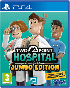 Гра PS4 Two Point Hospital Jumbo Edition (Blu-ray диск) (5055277041862)