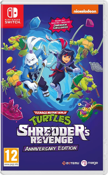Гра Nintendo Switch Teenage Mutant Ninja Turtles: Shredder's Revenge Anniversary Edition (Картридж) (5060264379125)