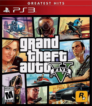 Гра PS3 Grand Theft Auto 5 Greatest Hits (Blu-ray диск) (0710425471254)