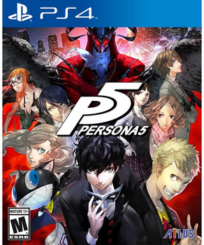 Гра PS4 Persona 5 Playstation Hits (Blu-ray диск) (730865020102)