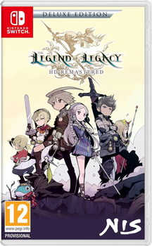 Gra Nintendo Switch The Legend of Legacy HD Remastered Deluxe Edition (Kartridż) (0810100863388)