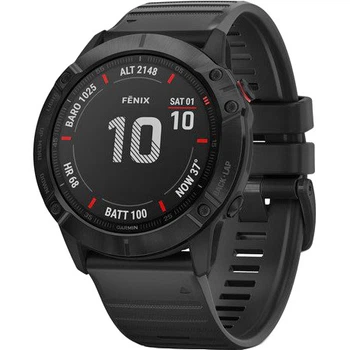 Смарт-часы Garmin Fenix 6x Pro Black with Black Band (010-02157-01) [43289]