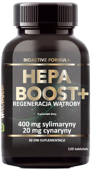 Suplement diety Intenson Hepa Boost + Regenereracja wątroby 120 tabletek (5905454130868)