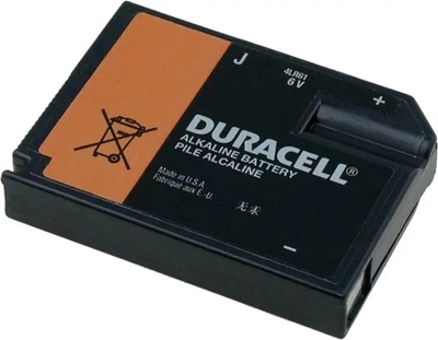 Батарейка alkaline 6V J / 539 / 7K67 / 4LR61 1шт 48.5*35.6*9.2mm Duracell