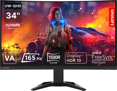 Монитор Lenovo G34w-30 (66F1GAC1UA)
