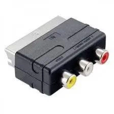 Переходник скарт на 3 тюльпана (scart to 3RCA)