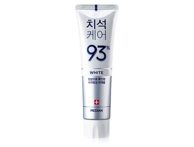Отбеливающая зубная паста Median Dental IQ 93% White Toothpaste, 120г (8809585101438)