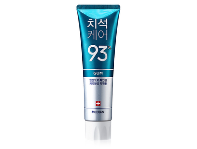 Зубная паста для профилактики воспаления десен Median Dental IQ 93% Prevent Gingivitis Toothpaste, 120г (8809585101483)