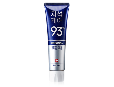 Зубная паста для профилактики кариеса Median Dental IQ 93% Original Toothpaste, 120г (8809585101414)