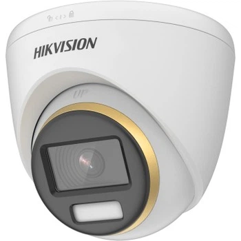 Купольная ColorVu камераHikvision DS-2CE72DF3T-F (2.8мм), 2Мп