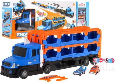 Transporter samochodowy Six-Six Zero Launcher Truck ze znakami drogowymi (5903864957211)