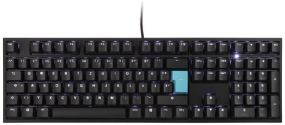 Klawiatura przewodowa Ducky One 2 Backlit PBT Cherry MX Red Black (DKON1808S-RDEPDAZW1)