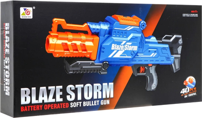 Автоматична гвинтівка Blaze Storm з пінопластовими кулями 40 шт (5903864951561)