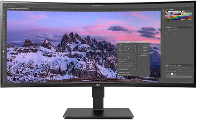 Монітор 35" LG UltraWide 35BN77CP-B