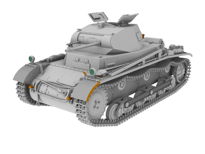 Model do składania IBG Pz.Kpfw II Ausf. a2 German Light Tank skala 1:35 (5907747902220)