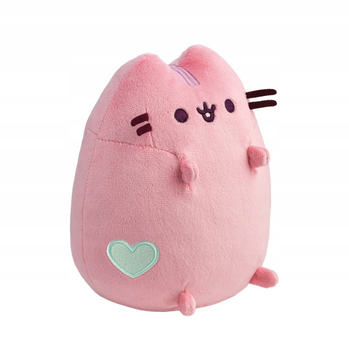 Maskotka Aurora Pusheen Cat With The Heart Różowa 18 cm (5034566615601)