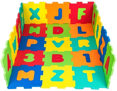Розвиваючий килимок Ramiz Numbers Puzzles 36 елементів (5903864958423)