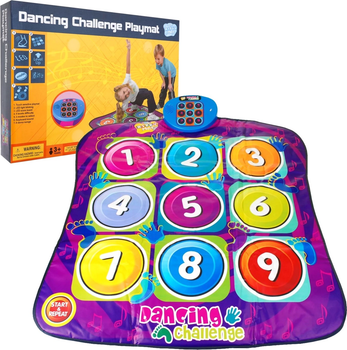 Mata edukacyjna Ramiz Dancing Challenge Cyferki ze światłem i dźwiękiem (5903864909968)