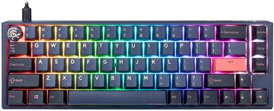 Клавіатура дротова Ducky One 3 Cherry MX Brown USB Cosmic Blue (100043105)