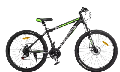 Велосипед CrossBike 27,5" Storm 2025 Рама-15" black-green