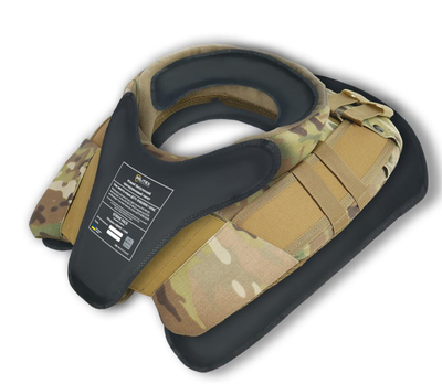 Универсальная сумка-защита шеи mod. 1 с баллистическим пакетом Militex cordura Мультикам