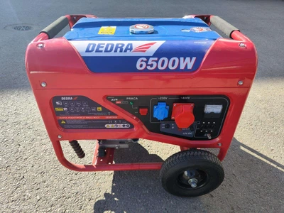 Генератор бензиновый (3 фазы) Dedra DEGB7503K 6,5кВт