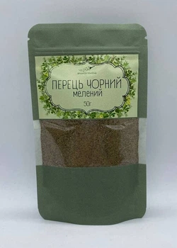 Перец черный молотый в/с, 50г