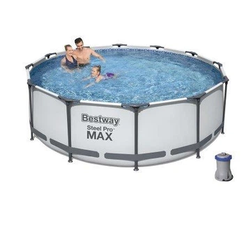 Каркасний басейн 366х76 см с фильтром 6503 литры Bestway 56416