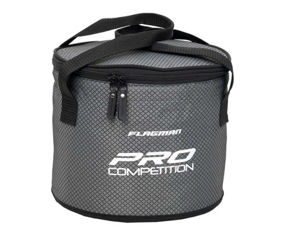 Ведро для прикормки c крышкой Flagman Pro 25*20см