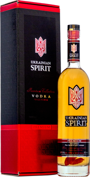 Настойка Ukrainian Spirit Украинский дух с перцем 0.7 л 40% в подарочной коробке (4820131391701_4820261820188_4820261820461)