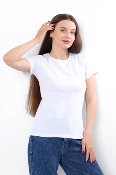 Футболка жіноча Носи своє 50 Білий (p-14447-163353)