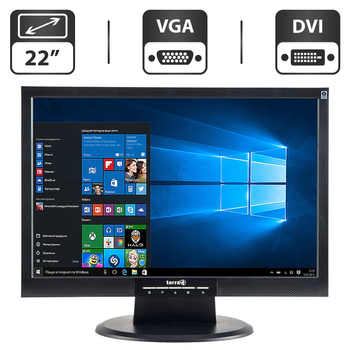 Монитор Terra 6222W / 22" (1680x1050) TN / VGA, DVI б/у