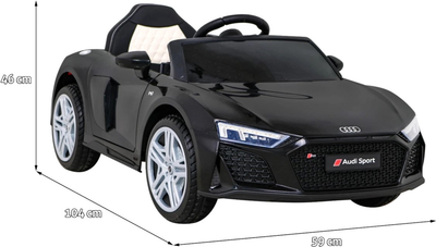 Електромобіль Ramiz Audi R8 Lift Чорний (5903864914672)