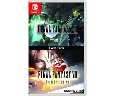 Final Fantasy VII & Final Fantasy VIII Remastered - Twin Pack (Nintendo Switch)