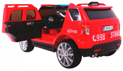 Електромобіль Ramiz SUV Police Червоний (5903864904697)
