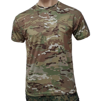 Тактична Футболка Multicam, 100% хб, Туреччина, 54 (SEAM-SHIRT-MTP-54)