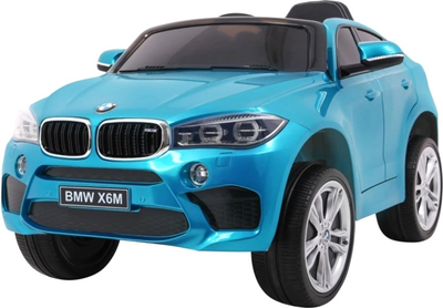 Samochód elektryczny Ramiz BMW X6M Niebieski lakierowany (5903864906547)