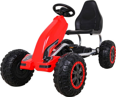 Gokart na pedały Ramiz Strong B012 Czerwony (5903864949650)