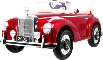 Електромобіль Ramiz Mercedes Benz 300S Retro Червоний (5903864907018)