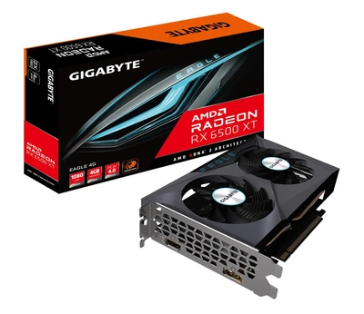 Відеокарта Gigabyte Radeon RX 6500 XT EAGLE 4G (GV-R65XTEAGLE-4GD)