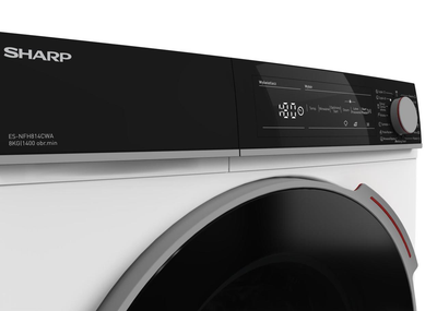 Пральна машина автоматична Sharp ES-NFH814CWA-PL