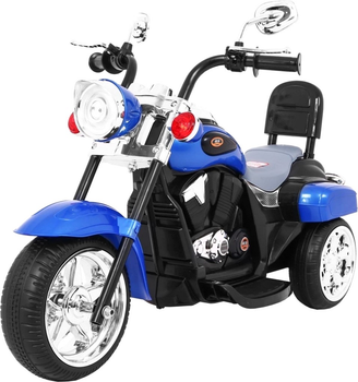 Електромотоцикл Ramiz Chopper Night Bike Синій (5903864907520)