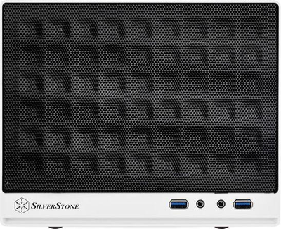 Корпус SilverStone Sugo SG13 Black&White Mesh (SST-SG13WB)