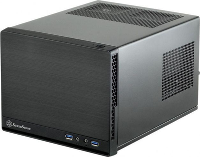 Корпус SilverStone Sugo SG13 Black with Faux Aluminum Finish (SST-SG13B-Q)