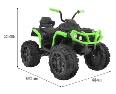 Quad elektryczny Ramiz ATV Czarno-zielony (5903864904413)
