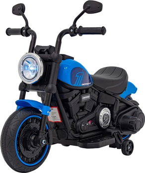 Motocykl elektryczny Ramiz Chopper Faster Niebieski (5903864941029)